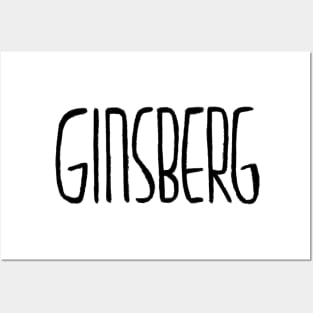 American Writer, Beat Poet, Ginsberg Posters and Art